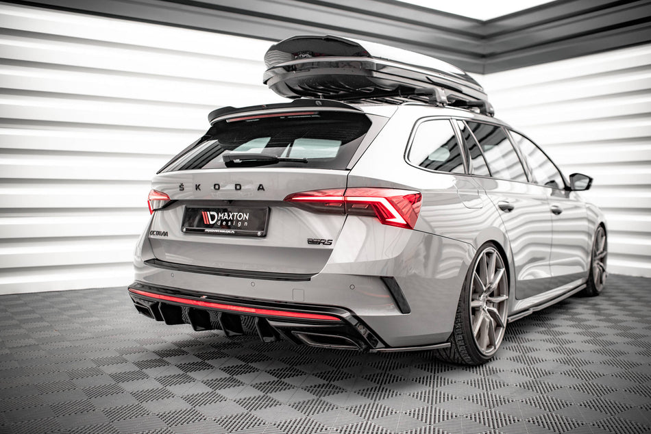 Rear Side Splitters V.3 suitable for Skoda Octavia RS Mk4