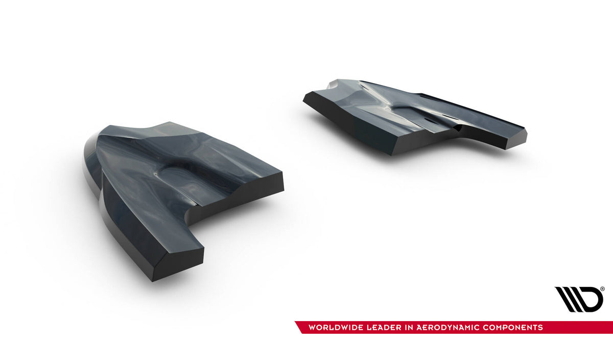 Rear Side Splitters V.3 suitable for Volkswagen Golf GTI Clubsport Mk8 Facelift