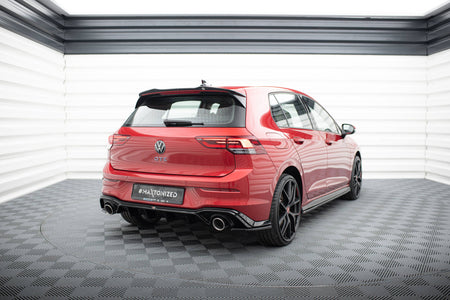Rear Side Splitters V.3 suitable for Volkswagen Golf GTI Mk8  Fits only with :    VW-GO-8-GTI-RS2G