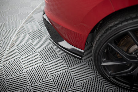 Rear Side Splitters V.3 suitable for Volkswagen Golf GTI Mk8  Fits only with :    VW-GO-8-GTI-RS2G