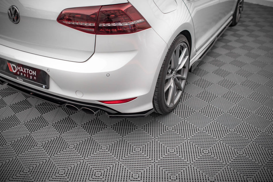 Rear Side Splitters V.3 suitable for Volkswagen Golf R Mk7
