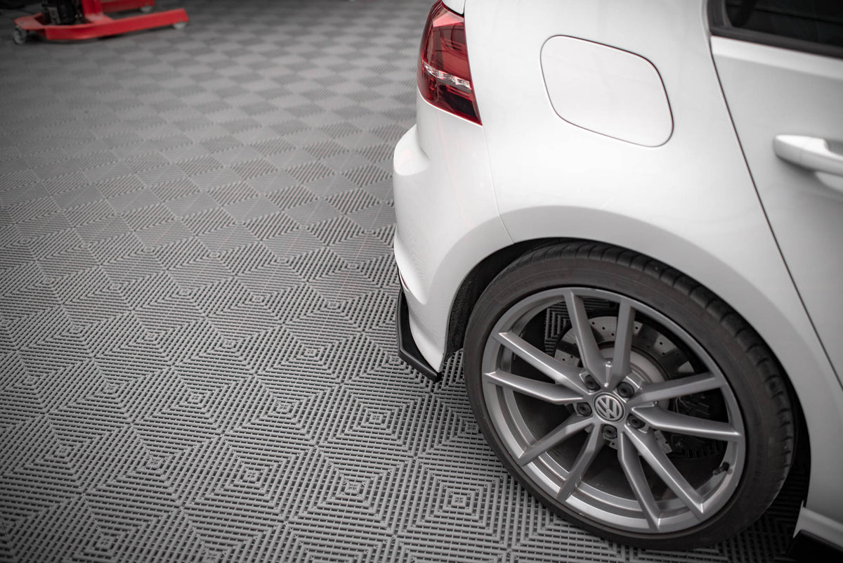 Rear Side Splitters V.3 suitable for Volkswagen Golf R Mk7