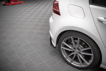 Rear Side Splitters V.3 suitable for Volkswagen Golf R Mk7