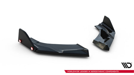 Rear Side Splitters V.4 + Flaps suitable for Hyundai I30 N Hatchback Mk3 Facelift