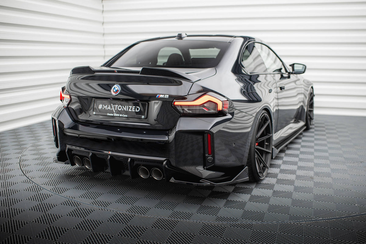Rear Side Splitters V.4 (For rear valance v.1)  suitable for BMW M2 G87