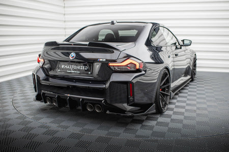 Rear Side Splitters V.4 (For rear valance v.1)  suitable for BMW M2 G87