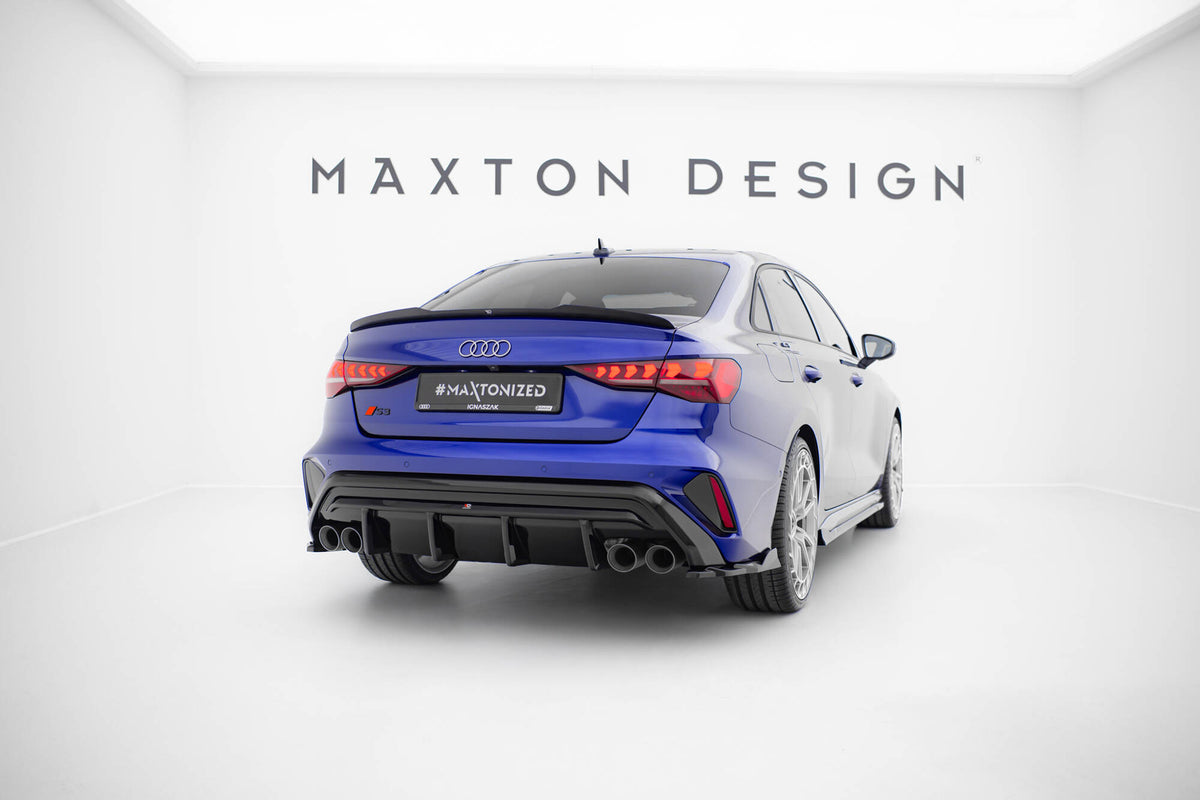 Rear Side Splitters V.4 suitable for Audi S3 Sedan 8Y Facelift