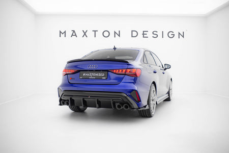 Rear Side Splitters V.4 suitable for Audi S3 Sedan 8Y Facelift