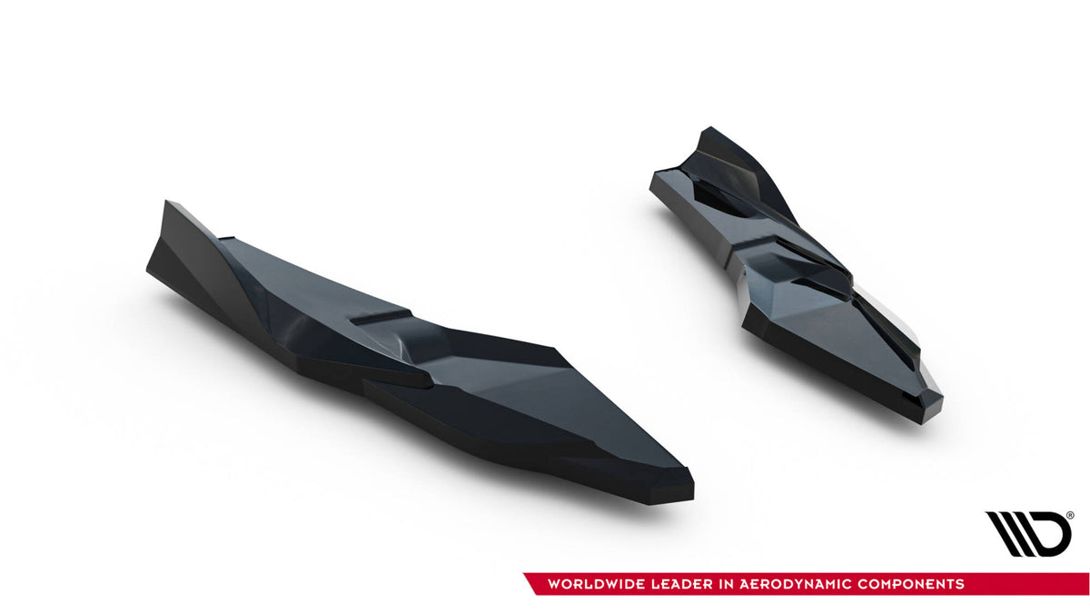 Rear Side Splitters V.4 suitable for Audi S3 Sedan 8Y Facelift