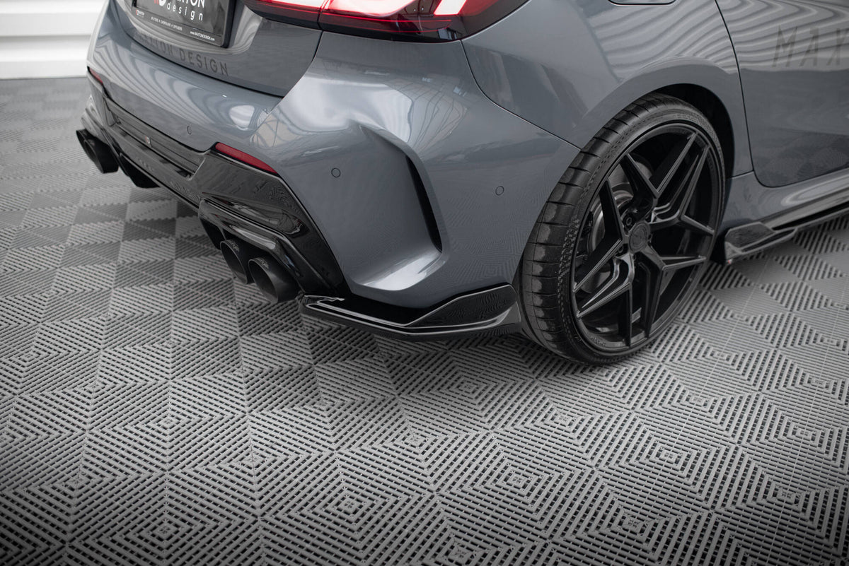 Rear Side Splitters V.4 suitable for BMW 1 M-Pack /  M135i / 128ti F40