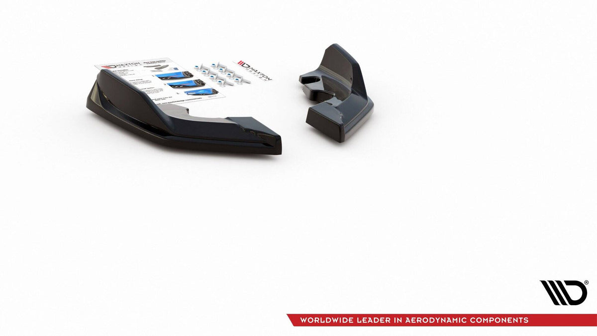 Rear Side Splitters V.4 suitable for BMW 1 M-Pack /  M135i / 128ti F40