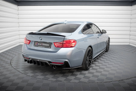 Rear Side Splitters V.4 suitable for BMW 4 Coupe M-Pack F32