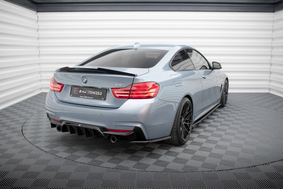 Rear Side Splitters V.4 suitable for BMW 4 Coupe M-Pack F32