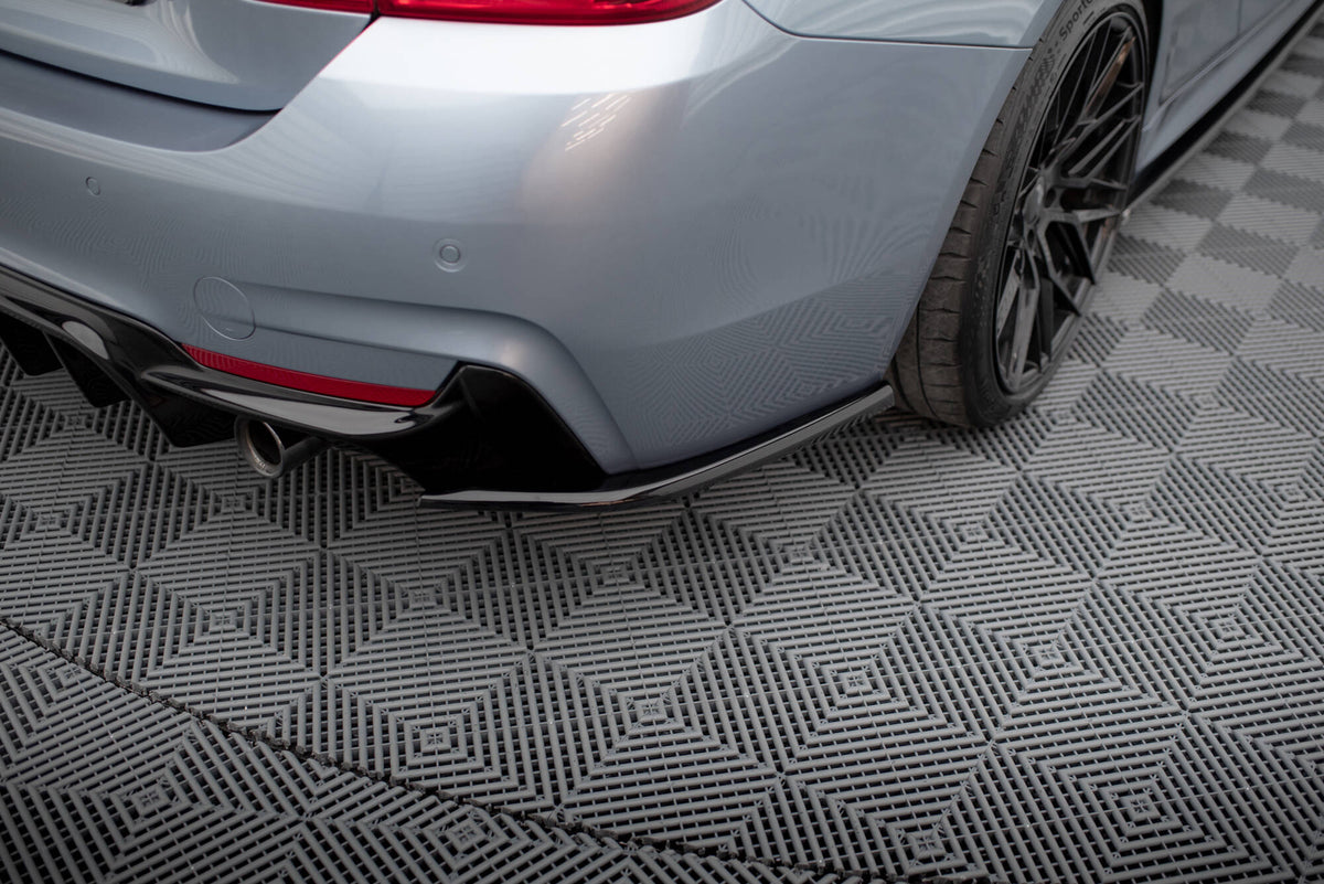 Rear Side Splitters V.4 suitable for BMW 4 Coupe M-Pack F32