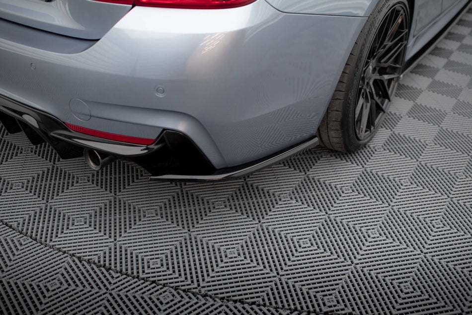 Rear Side Splitters V.4 suitable for BMW 4 Coupe M-Pack F32