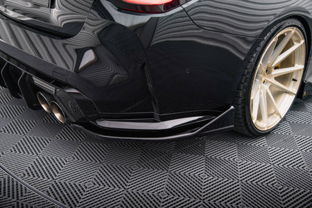 Rear Side Splitters V.4 suitable for BMW M4 G82 / G82 Facelift