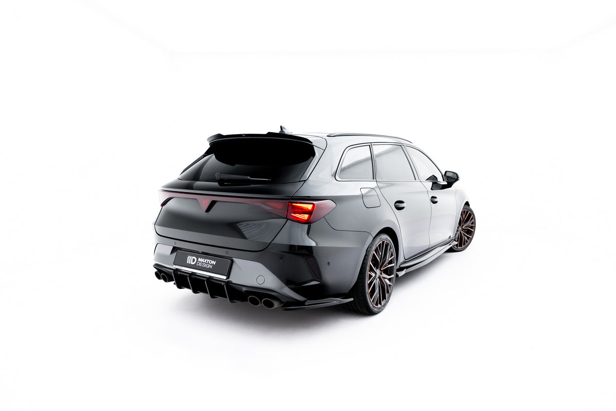Rear Side Splitters V.4 suitable for Cupra Leon ST Mk1 Facelift