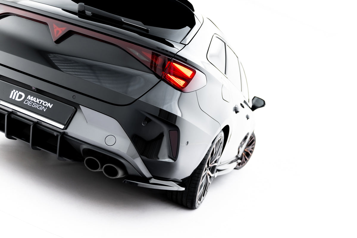 Rear Side Splitters V.4 suitable for Cupra Leon ST Mk1 Facelift