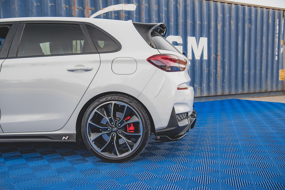 Rear Side Splitters V.4 suitable for Hyundai I30 N Mk3 Hatchback