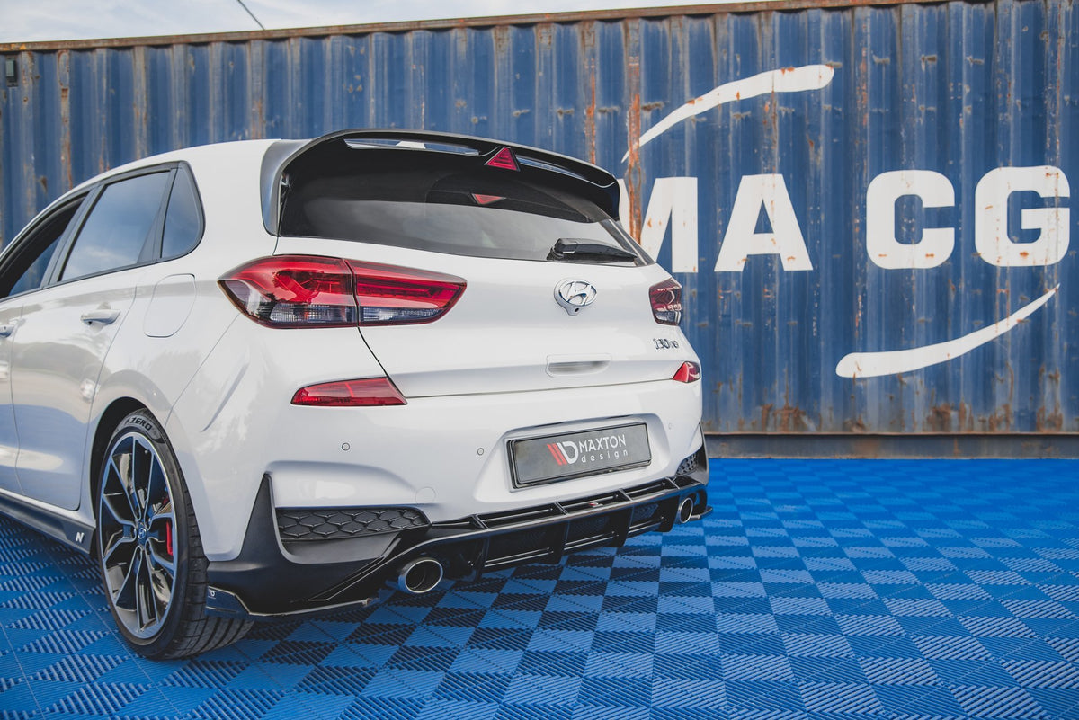 Rear Side Splitters V.4 suitable for Hyundai I30 N Mk3 Hatchback