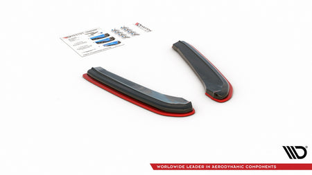 Rear Side Splitters V.4 suitable for Seat Leon Cupra Mk3 FL Sportstourer