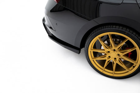 Rear Side Splitters V.4 suitable for Skoda Octavia RS Liftback / Combi Mk4 Facelift