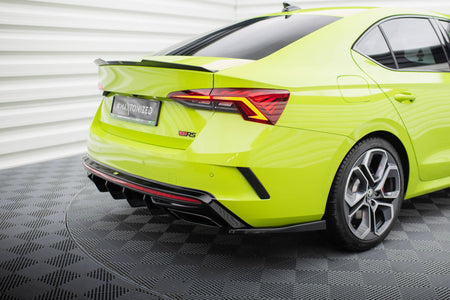 Rear Side Splitters V.4 suitable for Skoda Octavia RS Mk4