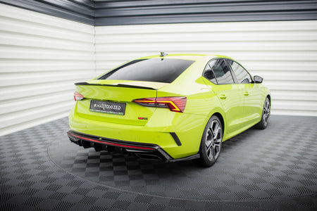 Rear Side Splitters V.4 suitable for Skoda Octavia RS Mk4