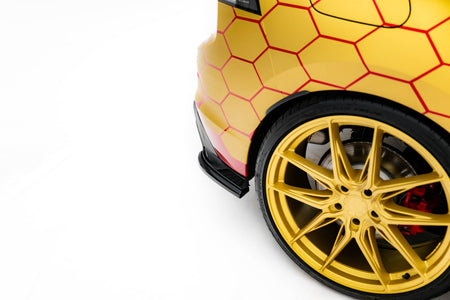 Rear Side Splitters V.4 suitable for Volkswagen Golf GTI Clubsport Mk8 Facelift