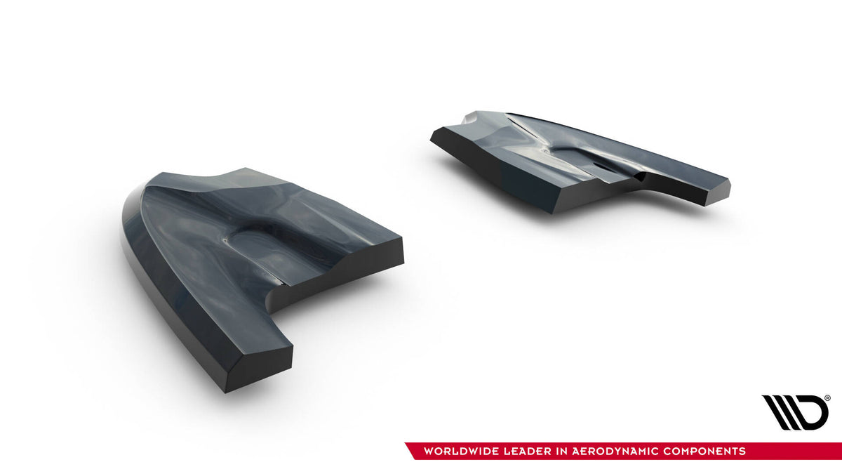 Rear Side Splitters V.4 suitable for Volkswagen Golf GTI Clubsport Mk8 Facelift