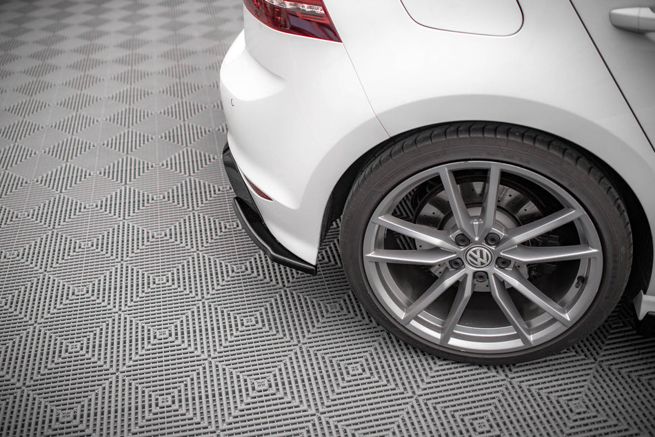 Rear Side Splitters V.4 suitable for Volkswagen Golf R Mk7
