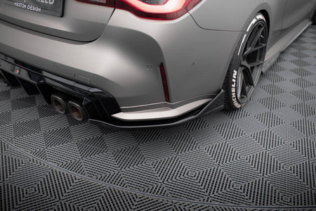 Rear Side Splitters V.5 (For Rear Valance V.1) suitable for BMW M4 G82 / G82 Facelift