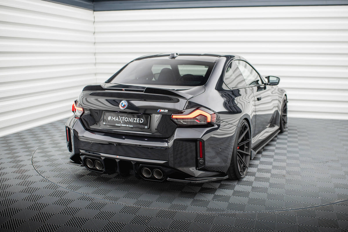 Rear Side Splitters V.5 (For rear valance v.2)  suitable for BMW M2 G87