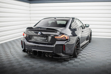 Rear Side Splitters V.5 (For rear valance v.2)  suitable for BMW M2 G87