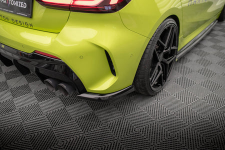 Rear Side Splitters V.5 (For rear valance v.3) for suitable for BMW 1 M-Pack /  M135i / 128ti F40