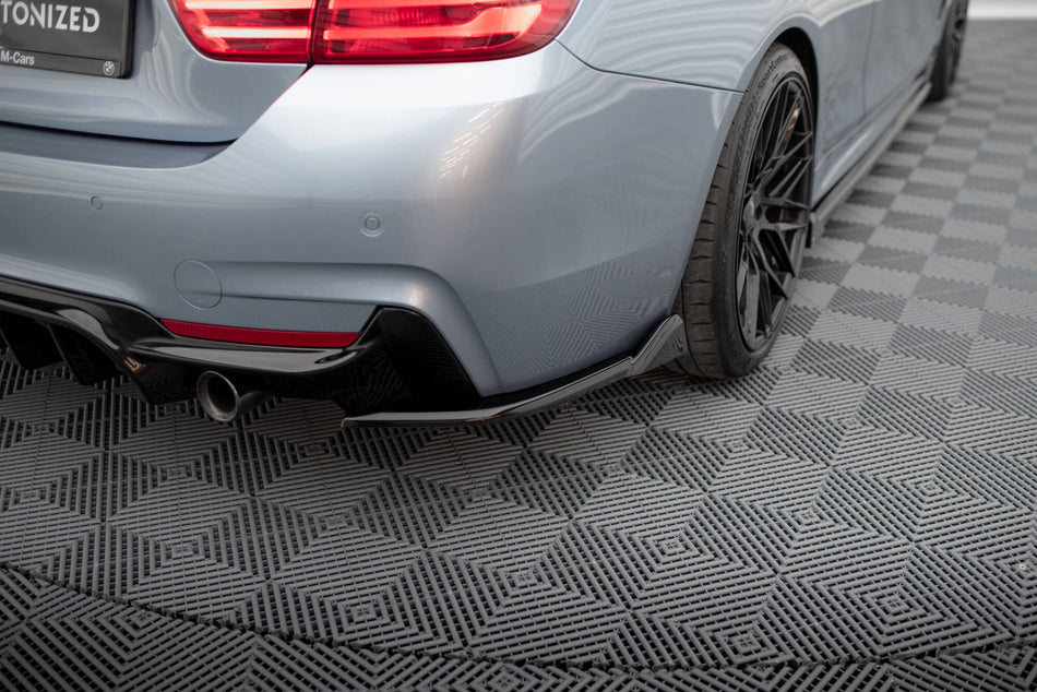Rear Side Splitters V.5 suitable for BMW 4 Coupe M-Pack F32