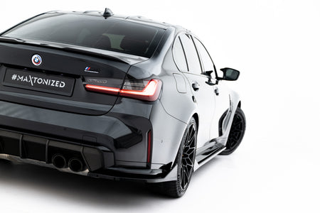 Rear Side Splitters V.5 suitable for BMW M3 Sedan / Touring G80 / G81