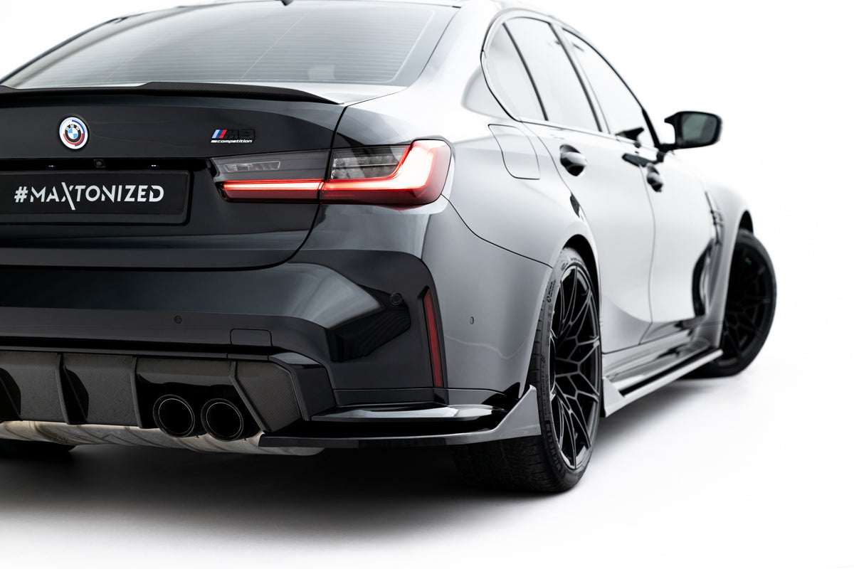 Rear Side Splitters V.5 suitable for BMW M3 Sedan / Touring G80 / G81