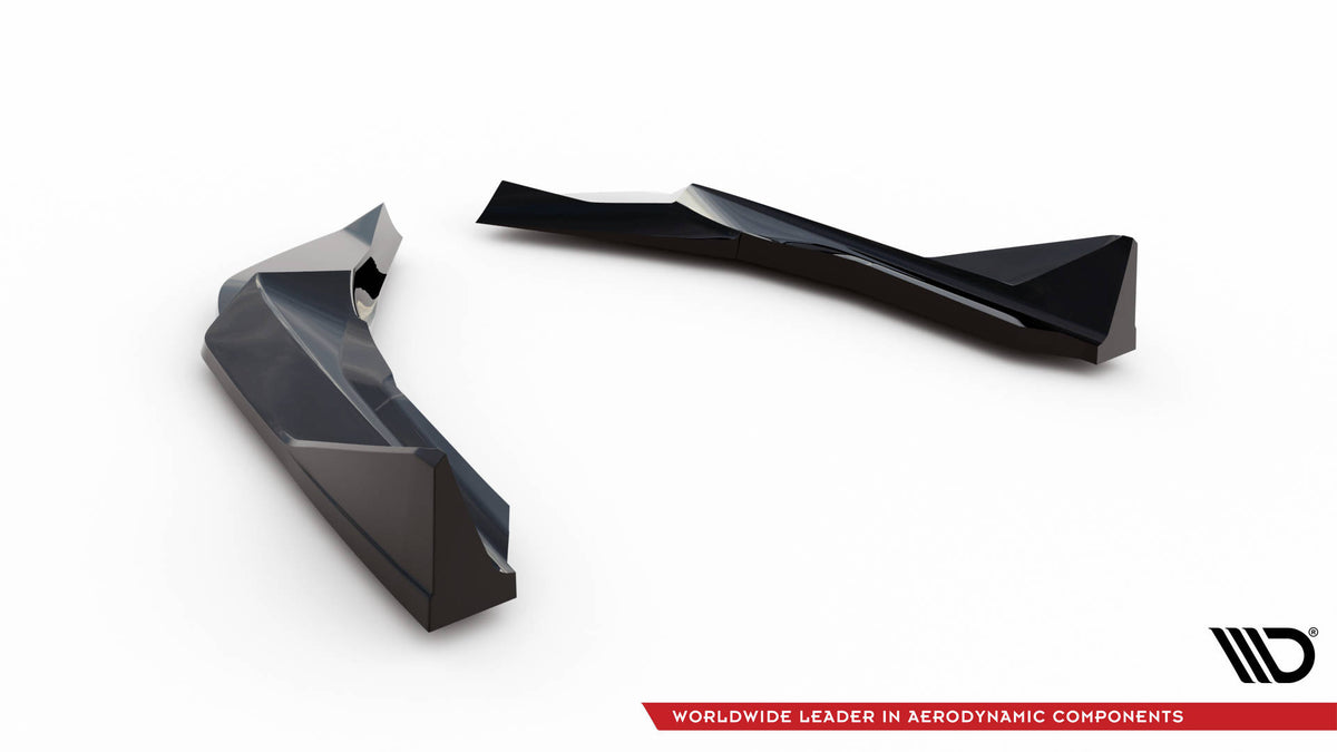 Rear Side Splitters V.6 (For rear valance v.2)  suitable for BMW M2 G87