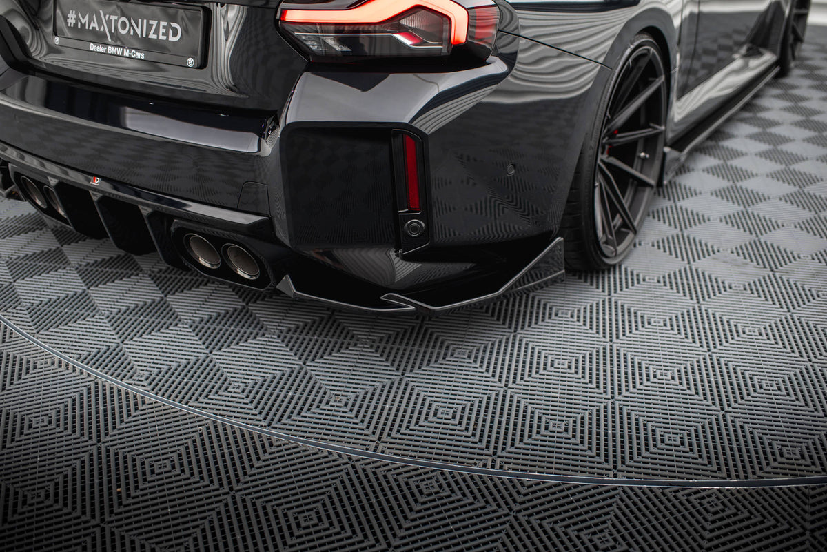 Rear Side Splitters V.6 (For rear valance v.2)  suitable for BMW M2 G87