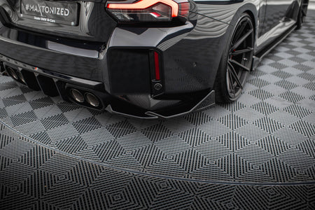 Rear Side Splitters V.6 (For rear valance v.2)  suitable for BMW M2 G87
