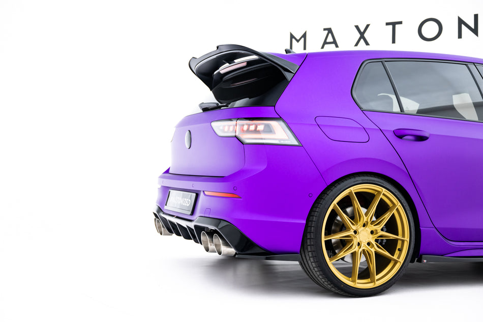 Rear Side Splitters V.6 for suitable for Volkswagen Golf R Hatchback Mk8 Facelift