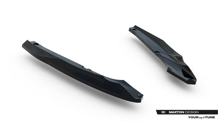 Rear Side Splitters V.6 suitable for Cupra Leon ST Mk1 Facelift