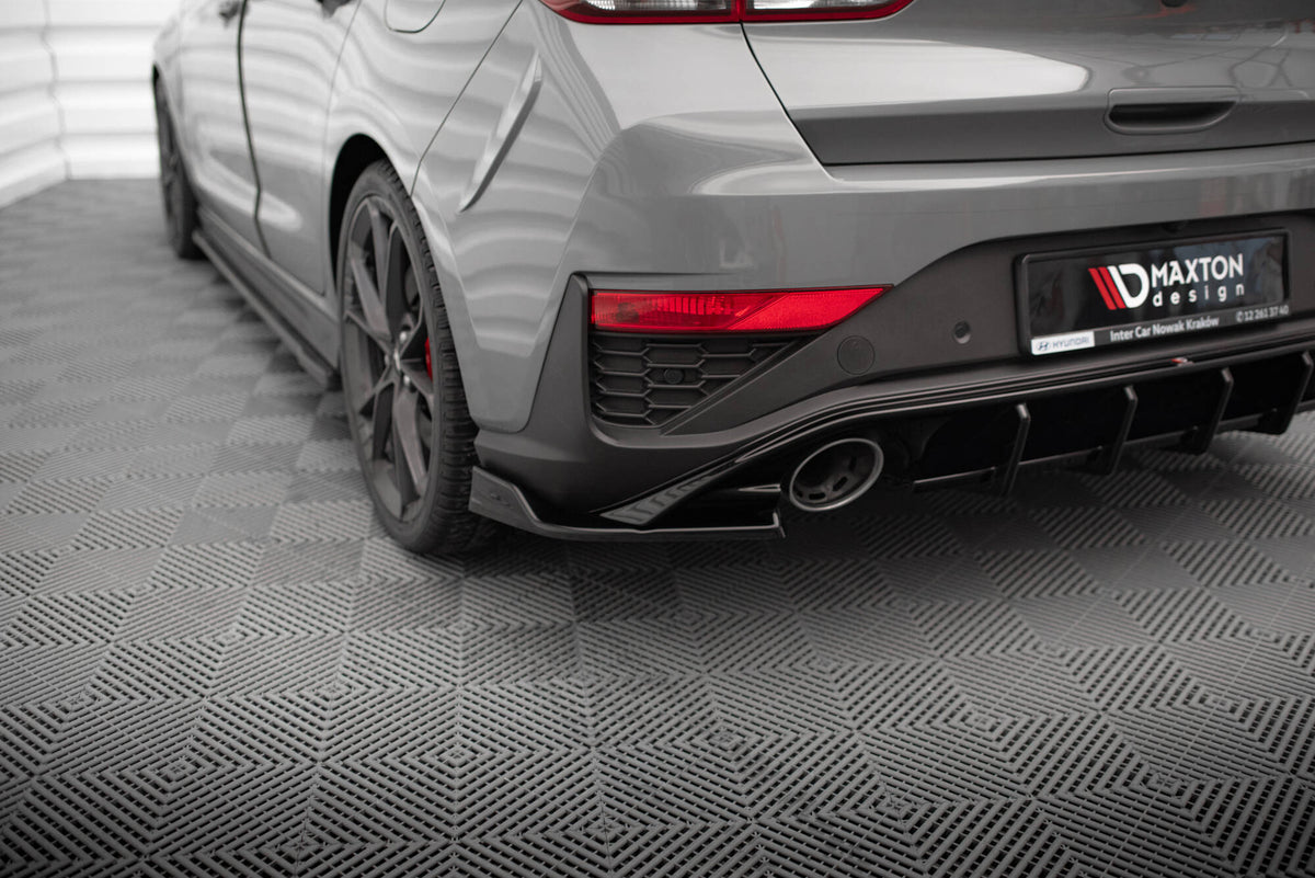 Rear Side Splitters V.6 suitable for Hyundai I30 N Hatchback Mk3 Facelift