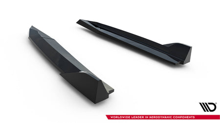 Rear Side Splitters V.6 suitable for Skoda Octavia RS Liftback / Combi Mk4 / Mk4 Facelift
