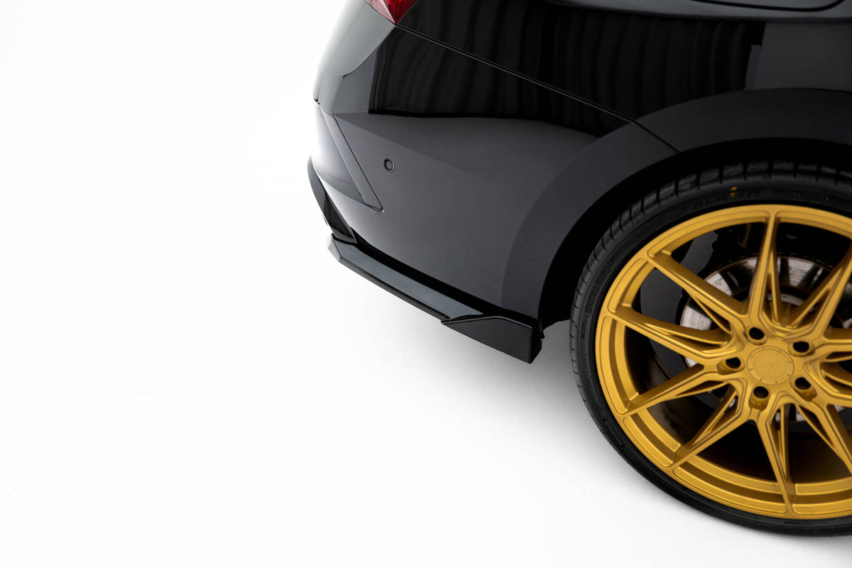 Rear Side Splitters V.6 suitable for Skoda Octavia RS Liftback / Combi Mk4 / Mk4 Facelift