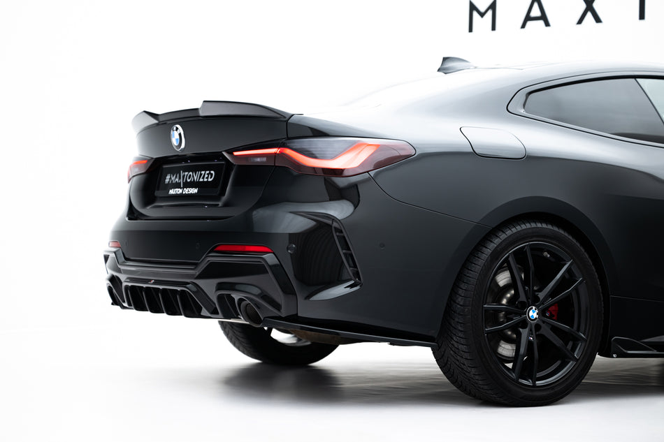 Rear Side Splitters V.7 suitable for BMW 4 M-Pack G22 / G23 / G22 Facelift / G23 Facelift