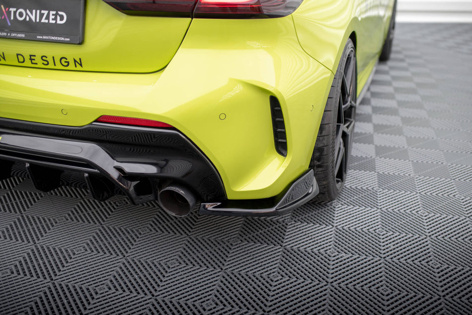 Rear Side Splitters V.8 (For rear valance v.1) suitable for BMW 1 M-Pack /  M135i / 128ti F40