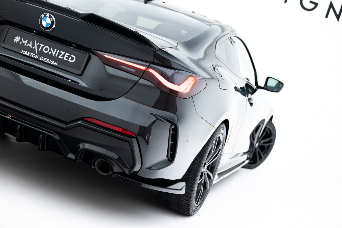 Rear Side Splitters V.8 suitable for BMW 4 M-Pack G22 / G23 / G22 Facelift / G23 Facelift