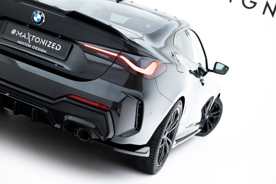 Rear Side Splitters V.8 suitable for BMW 4 M-Pack G22 / G23 / G22 Facelift / G23 Facelift